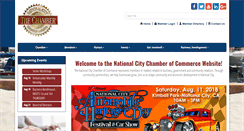 Desktop Screenshot of nationalcitychamber.org